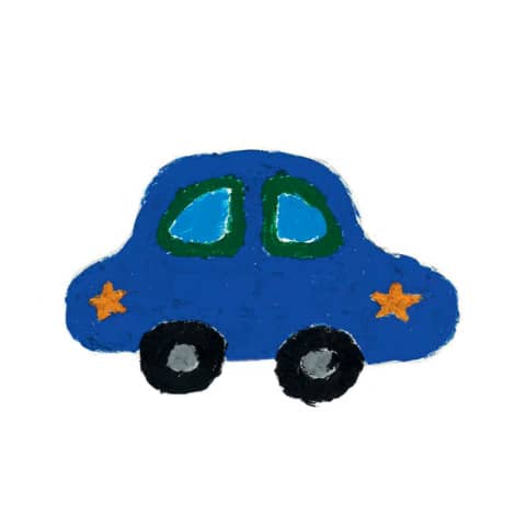 Matite colorate Stabilo Woody 3 in 1 punta larga conf. 6 colori Pastel assortiti 8806-3